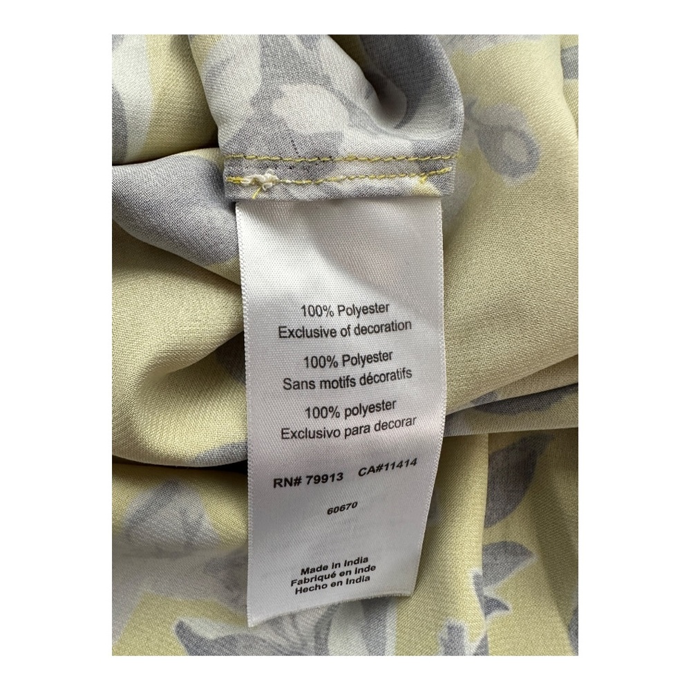 A Pea in the Pod Maternity Cold Shoulder Flare Sleeve Pullover Blouse Size Med - Picture 10 of 11